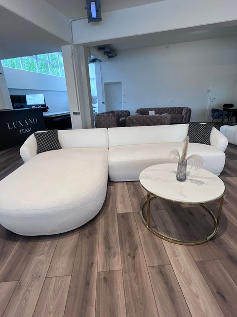 Sofa Astoria 200x340cm SOFORT VERFÜGBAR "Teddy white"
