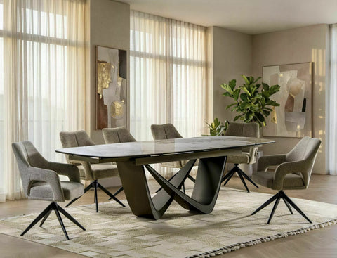 Designer Esstisch Marnello mit Auszug 200–290 cm