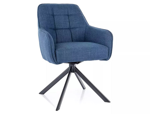 Designer Stuhl Metra Blue