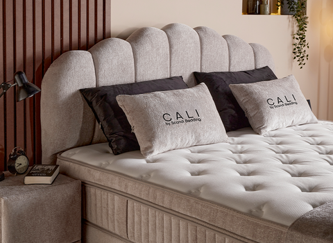Designer Boxspringbett Calli mit Matratze & Stauraum