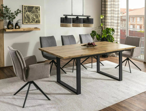 Designer Stuhl Coco Stoff grey