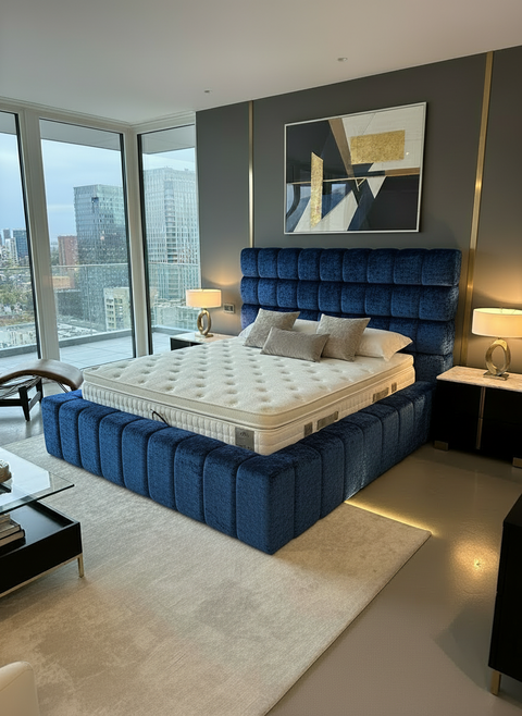 Designer Bett Beluga