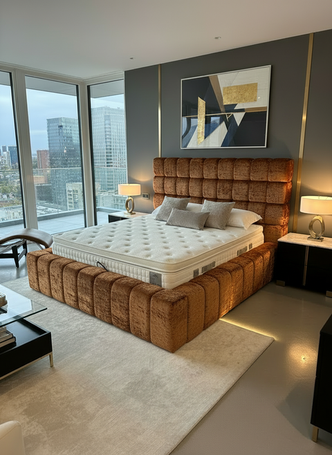 Designer Bett Beluga