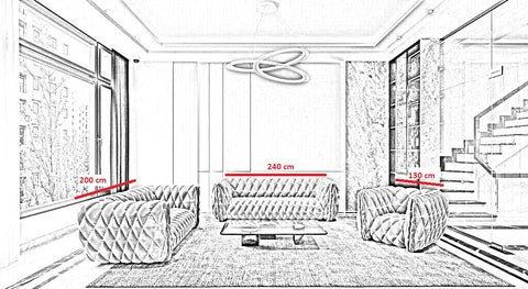 Designer sofa Loft Set