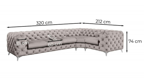 Designer sofa Maris Corner