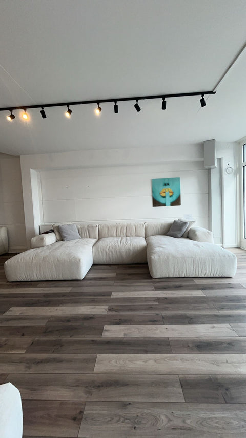 Sofa Palladium 210x410x210cm SOFORT VERFÜGBAR "creme"