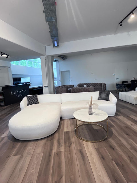 Sofa Astoria 200x340cm SOFORT VERFÜGBAR "Teddy white"