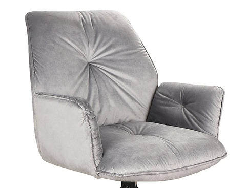 Designer Stuhl Boog II Velvet Grey