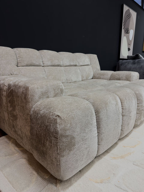 BIGSOFA Beluga 2 Sitzer 192cm SOFORT VERFÜGBAR "Stoff Aphrodite 03"