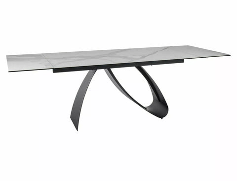 Designer dining table Duna with extension 160 - 240cm 