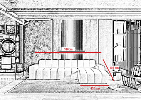 Designersofa Line One