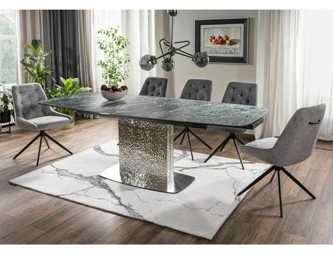 Designer dining table Duna with extension 160 - 240cm 