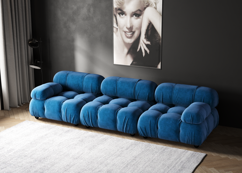 Designer sofa Nabucco 3 seater 