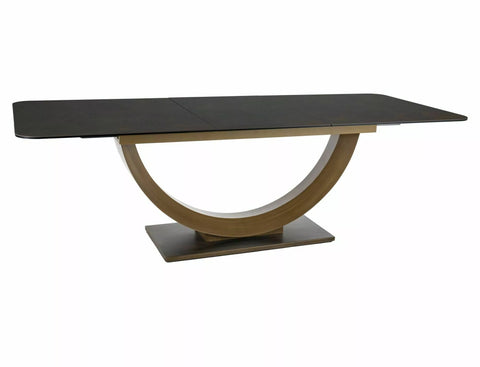 Designer dining table Duna with extension 160 - 240cm 