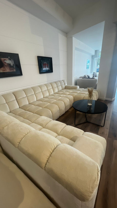 Sofa Beluga 255x380x195cm SOFORT VERFÜGBAR "creme"