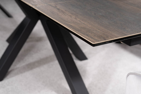 Designer dining table Columbo with extension 160-240cm