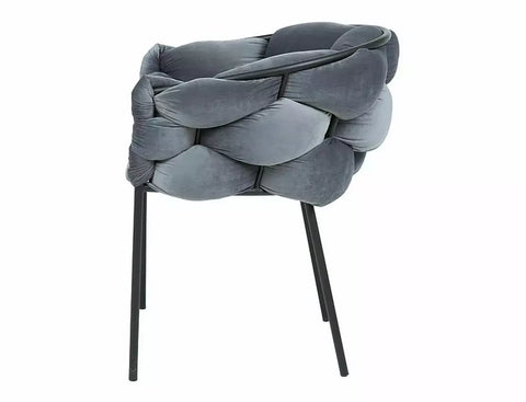 Designer chair Dutch Velvet Curry 