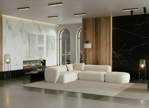 Designer sofa Astoria Corner 