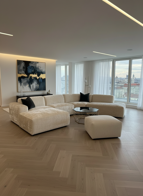 Designer sofa Audemar 