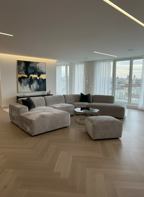 Designer sofa Audemar 