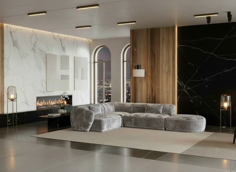 Designer sofa Astoria Corner 