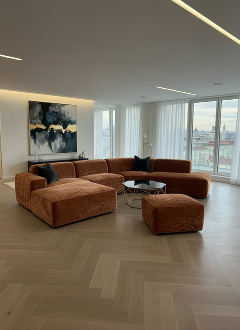 Designer sofa Audemar 