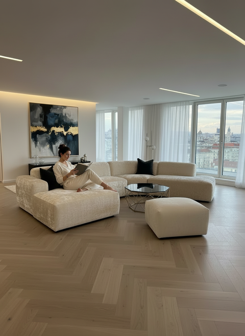 Designer sofa Audemar 