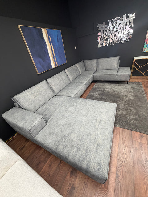 Sofa Atlanta 390cm SOFORT VERFÜGBAR "Grey"