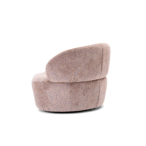 Designer lounge chair Casto Velvet Grey 