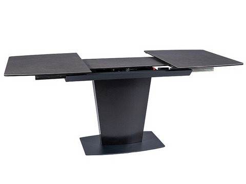 Designer dining table Arca with extension 120- 160cm