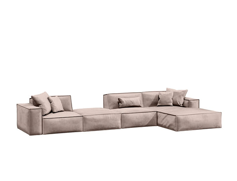 Designer sofa Bellagio One + stool 