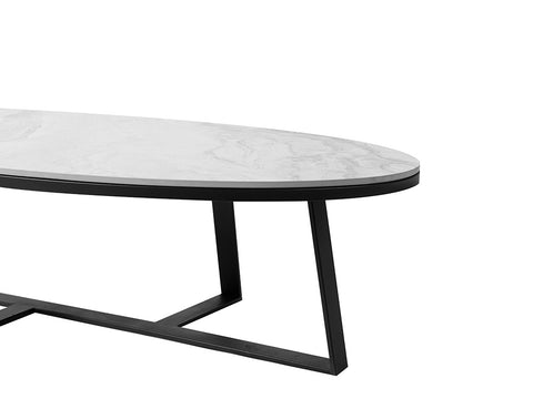 Designer coffee table Belle Grey