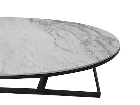 Designer coffee table Belle Grey