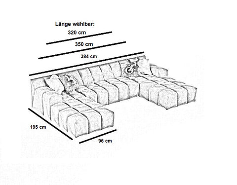 Designersofa Beluga Duo