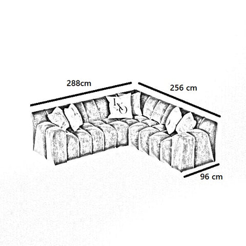 Designersofa Beluga Corner 2