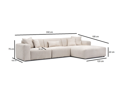 Designer sofa Cloud One 