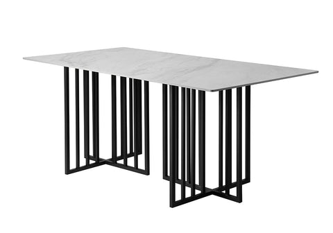 Designer dining table Concord Grey 180 cm