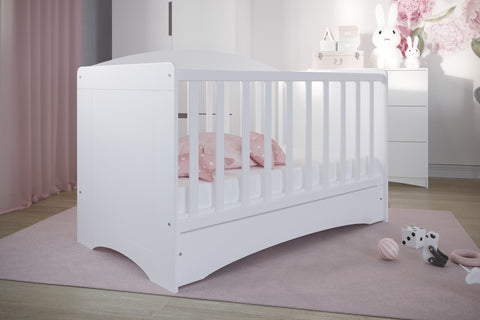 Designer Babybett Cute inkl. Matratze