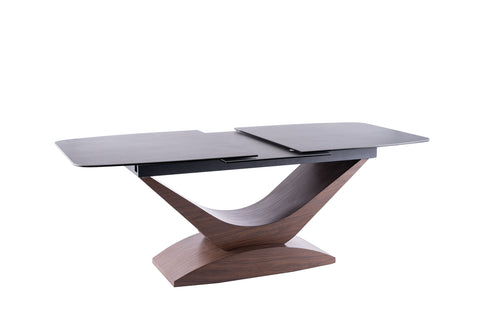 Designer dining table Dulce with extension 180-240 cm