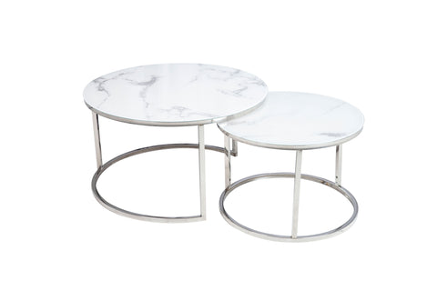 Designer coffee table Dure White