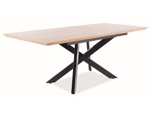 Designer dining table Capital with extension 160-200 cm