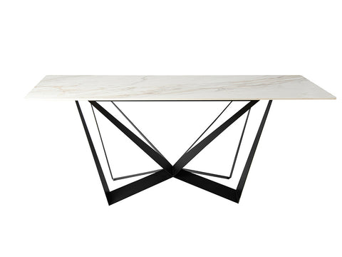 Designer dining table Euphoria White 180 cm