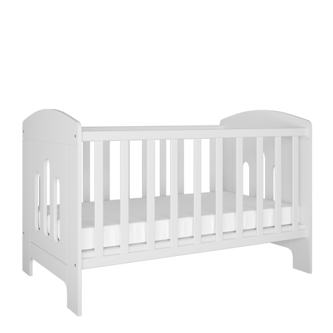 Designer baby bed Mila including mattress