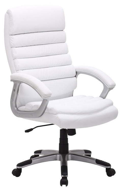 Designer swivel chair Moe White 