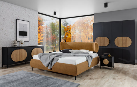 Designer bed Ovalis