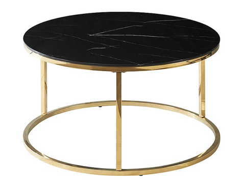 Designer coffee table Sabra Black