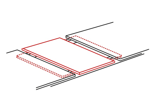 Designer Esstisch Toronto mit Auszug 120-160cm