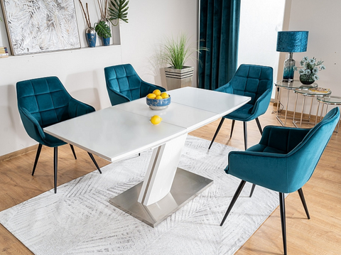 Designer dining table Toronto with extension 120-160cm