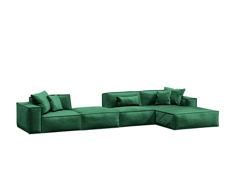 Designer sofa Bellagio One + stool 