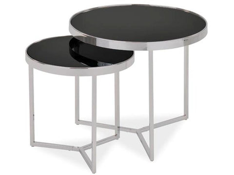 Designer Beistelltisch Dallas 2er Set - Luxano